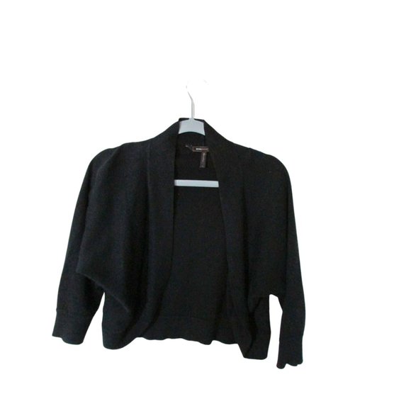 BCBGMaxAzria Sweaters Bcbg Black Bolero Sweater Poshmark